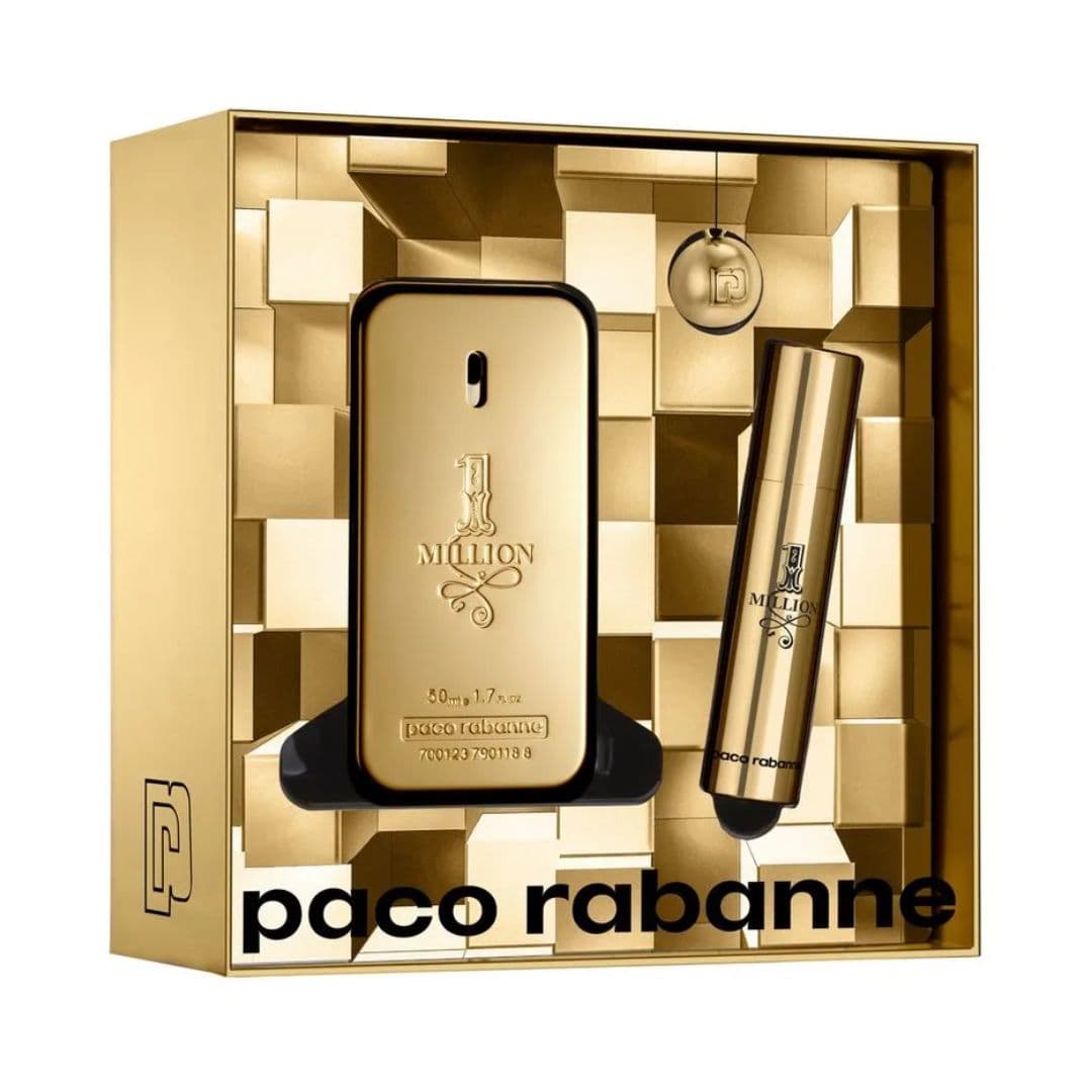 KIT RABANNE 1MILLION EAU DE TOILETTE 50ML + MINIATURA 10ML
