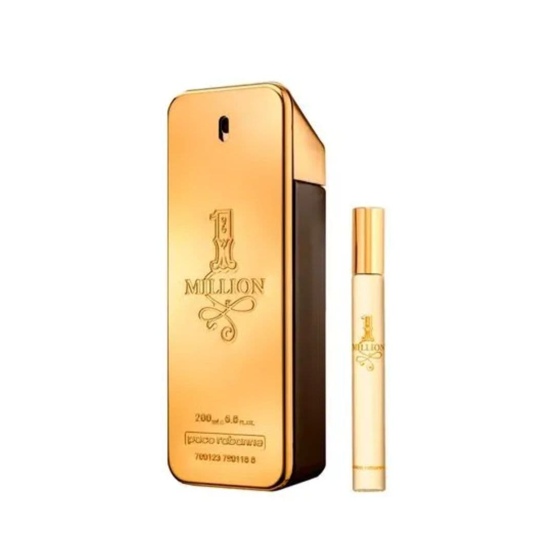 KIT RABANNE 1MILLION EAU DE TOILETTE 200ML + MINIATURA 10ML — miniatura 2