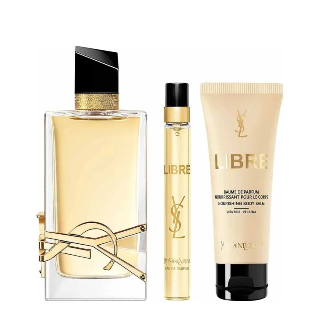 KIT YVES SAINT LAURENT LIBRE EAU DE PARFUM 90ML + BODY LOTION 50ML + 10ML — miniatura 2