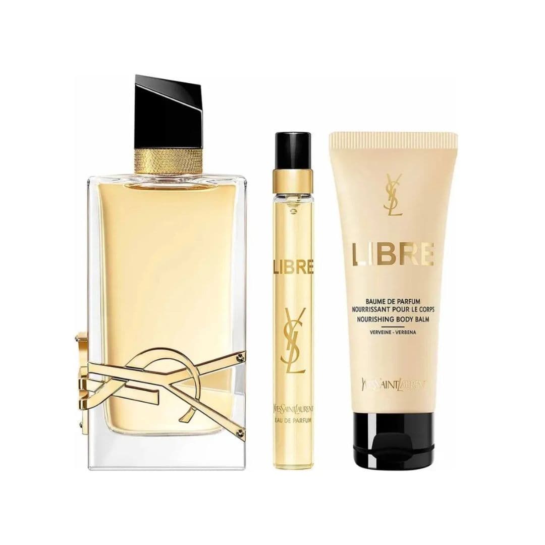 KIT YVES SAINT LAURENT LIBRE EAU DE PARFUM 90ML 10ML BODY LOTION 50ML — miniatura 2