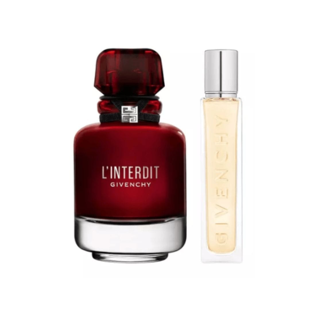 KIT L´INTERDIT EDP ROUGE  50ML + TRAVEL SPRAY 12,5ML – imagem 2