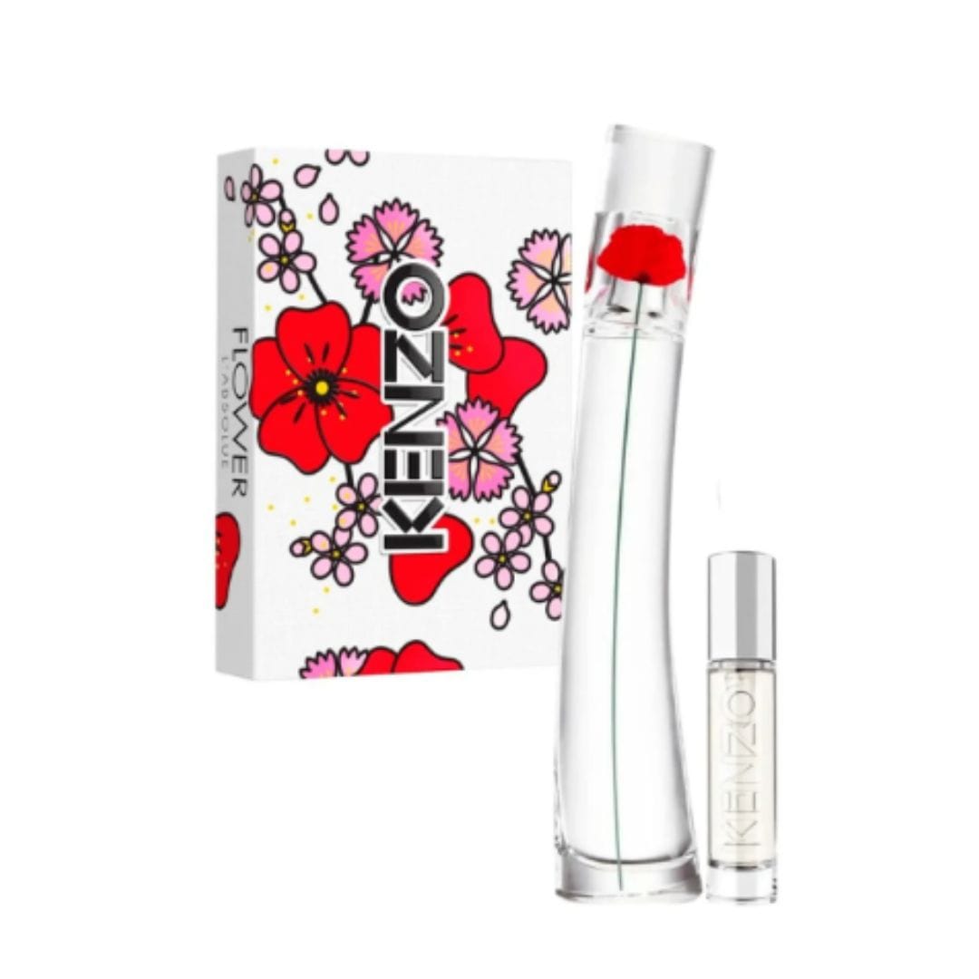 KIT FLOWER BY KENZO EAU DE PARFUM 50ML + TRAVEL SPRAY 10ML