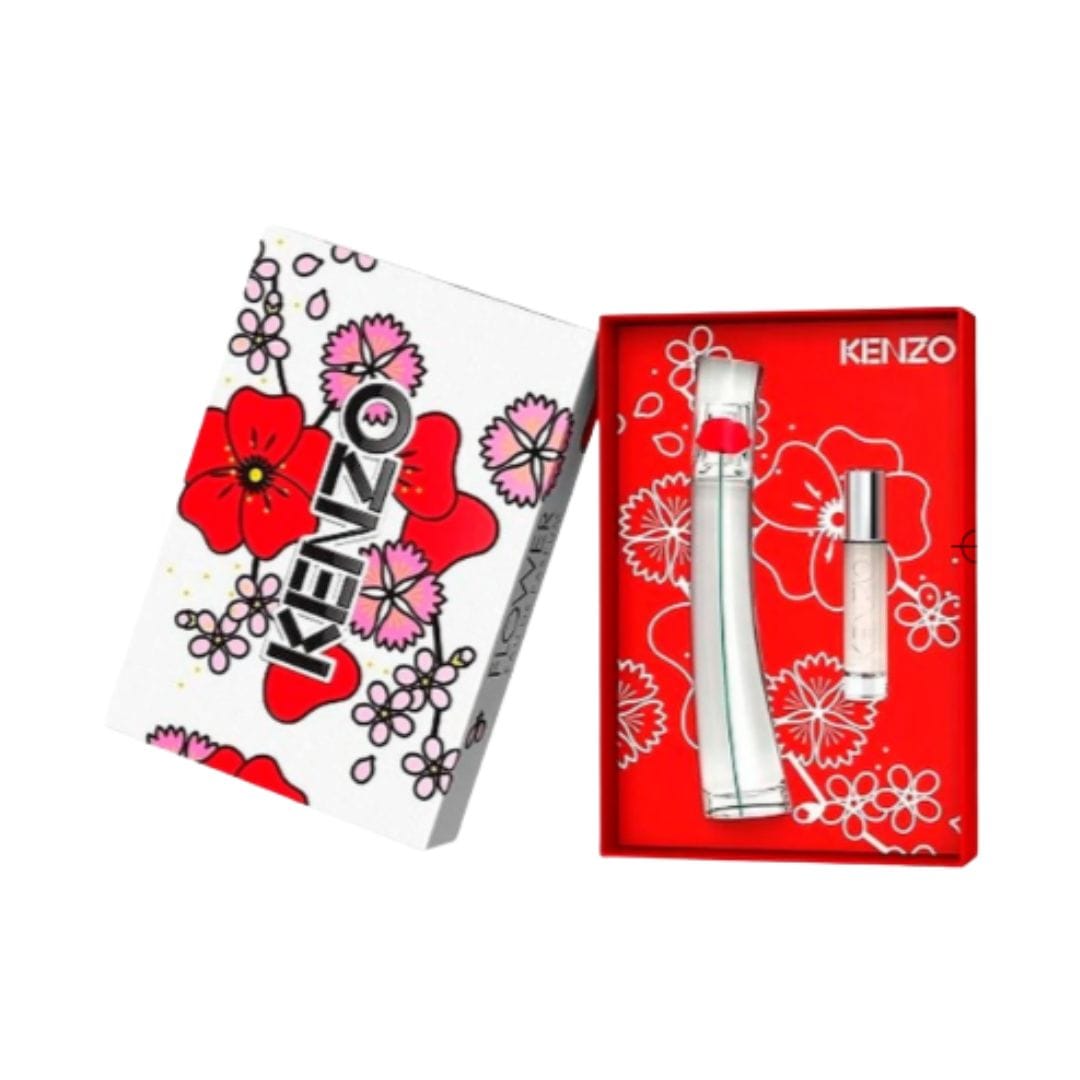KIT FLOWER BY KENZO EAU DE PARFUM 50ML + TRAVEL SPRAY 10ML – imagem 2