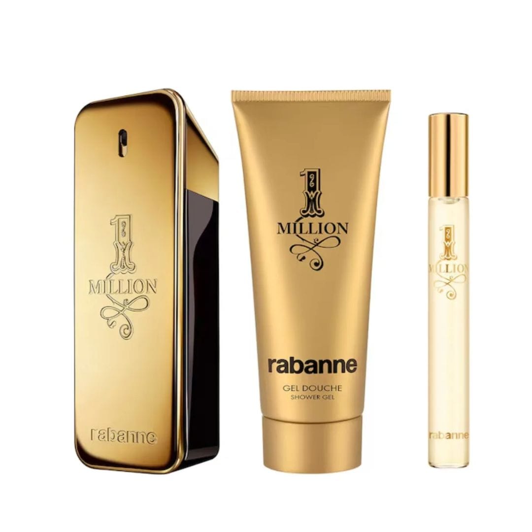 KIT ONE MILLION 100ML + SHOWER GEL + CANTA  10ML – imagem 2
