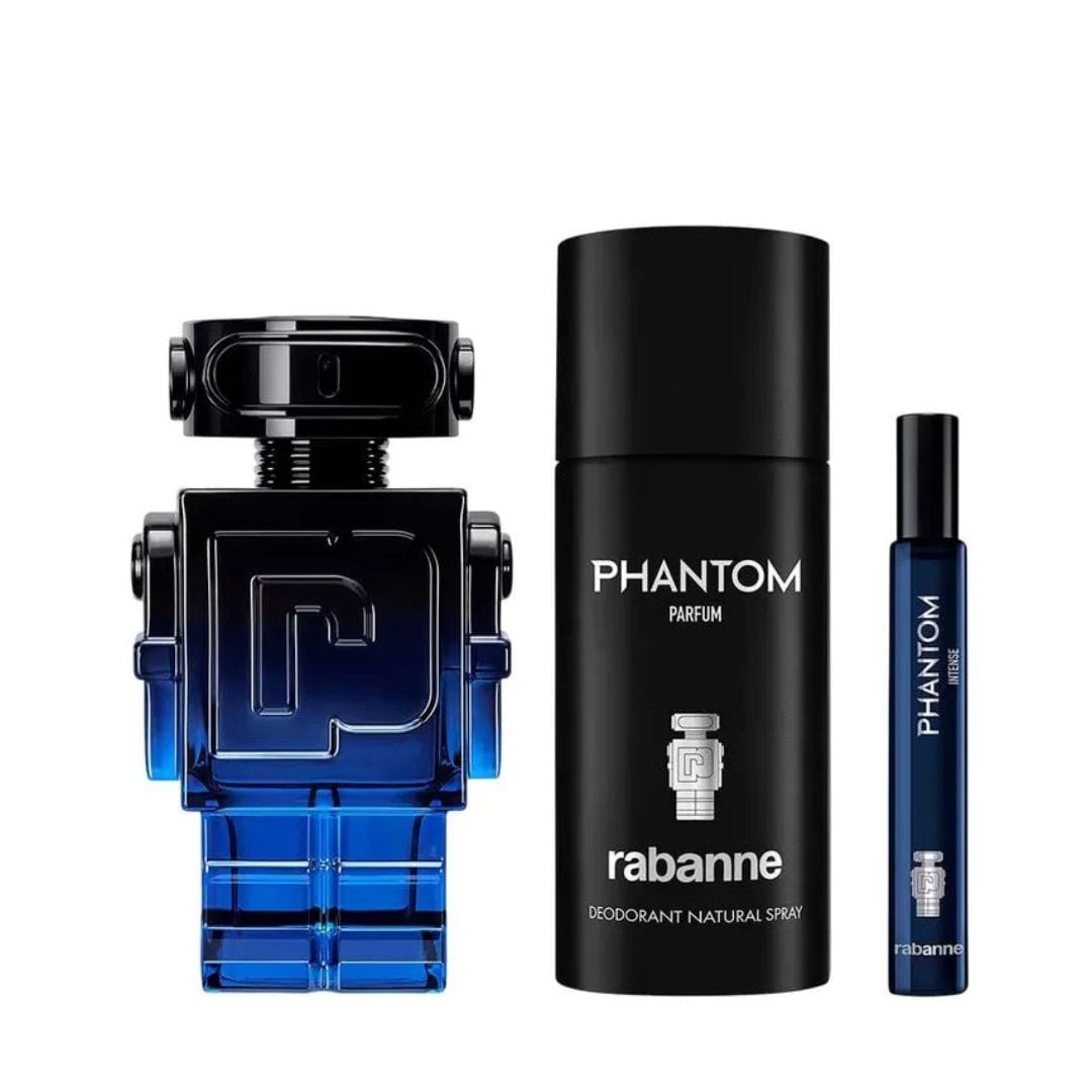 KIT PHANTOM PARFUM INTENSE 100ML+DESODORANT PARFUM 150ML+PARFUM INTENSE 10ML – imagem 2
